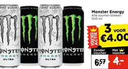 Vomar Voordeelmarkt Monster Energy aanbieding
