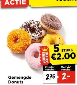 Vomar Voordeelmarkt Gemengde Donuts aanbieding