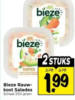 Vomar Voordeelmarkt Bieze Rauw- kost Salades aanbieding