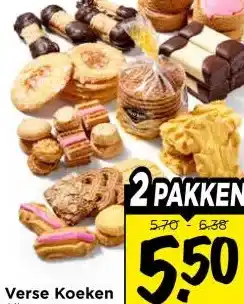 Vomar Voordeelmarkt Verse Koeken aanbieding