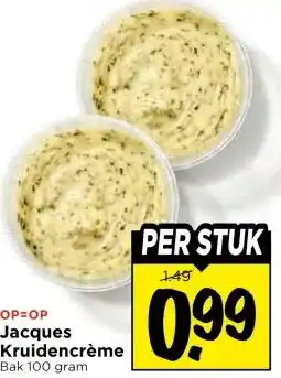Vomar Voordeelmarkt Jacques Kruidencrème aanbieding