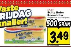 Vomar Voordeelmarkt Echte Boter Roomboter aanbieding