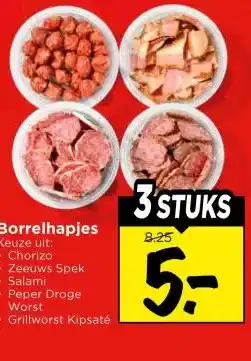 Vomar Voordeelmarkt Borrelhapjes aanbieding
