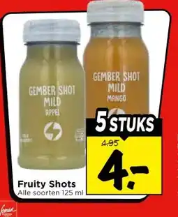 Vomar Voordeelmarkt Fruity Shots aanbieding