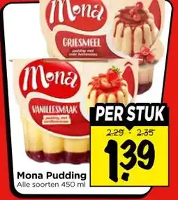 Vomar Voordeelmarkt Mona Pudding aanbieding