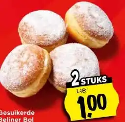 Vomar Voordeelmarkt Gesuikerde Beliner Bol aanbieding