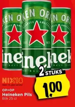 Vomar Voordeelmarkt Heineken Pils aanbieding