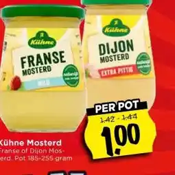 Vomar Voordeelmarkt Kühne Mosterd aanbieding