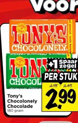 Vomar Voordeelmarkt Tony's Chocolonely Chocolade aanbieding