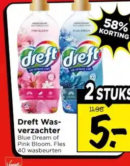 Vomar Voordeelmarkt Dreft Was- verzachter aanbieding