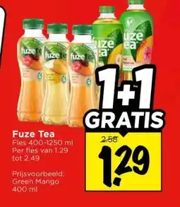 Vomar Voordeelmarkt Fuze Tea aanbieding