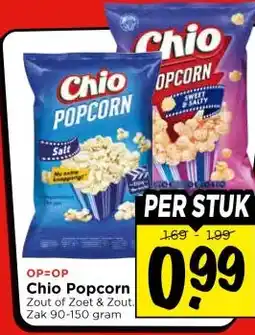 Vomar Voordeelmarkt Chio Popcorn aanbieding
