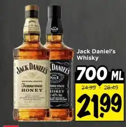 Vomar Voordeelmarkt Jack Daniel's Whisky aanbieding