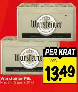 Vomar Voordeelmarkt Warsteiner Pils aanbieding