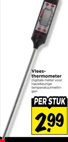 Vomar Voordeelmarkt Vlees- thermometer aanbieding