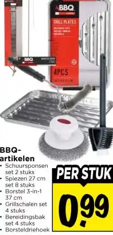 Vomar Voordeelmarkt BBQ- artikelen aanbieding