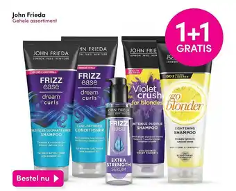 DA John Frieda 1+1 Gratis aanbieding