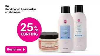 DA DA Conditioner, Haarmasker En Shampoo 25% Korting aanbieding