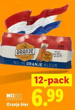 Lidl Oranje Bier aanbieding