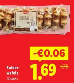 Lidl Suikerwafels aanbieding