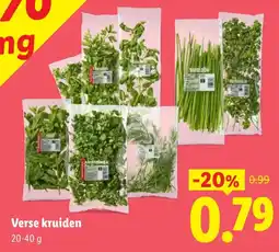 Lidl Verse Kruiden aanbieding