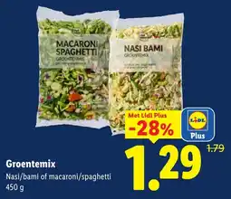 Lidl Groentemix aanbieding