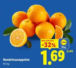 Lidl Handsinaasappelen aanbieding