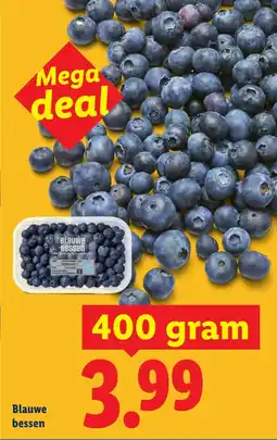 Lidl Blauwe Bessen aanbieding