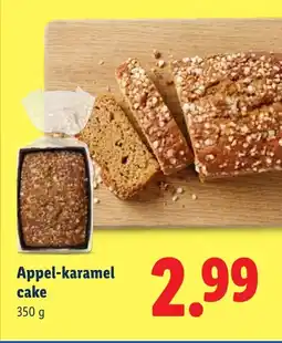Lidl Appel karamel cake aanbieding