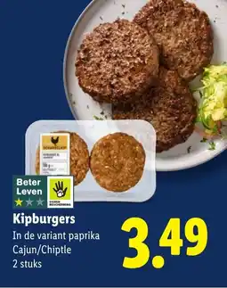 Lidl Kipburgers aanbieding