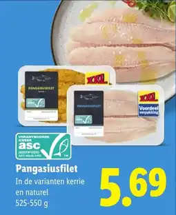Lidl Pangasiusfilet aanbieding