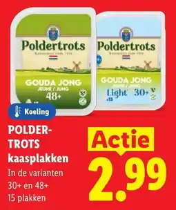 Lidl Poldertrots Kaasplakken aanbieding