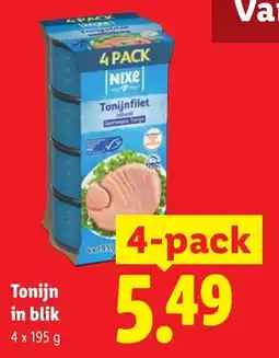 Lidl Tonijn in Blik aanbieding