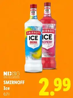 Lidl Smirnoff Ice aanbieding
