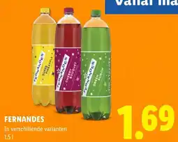 Lidl Fernandes aanbieding