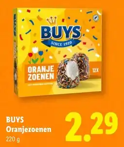 Lidl Buys Oranjezoenen aanbieding
