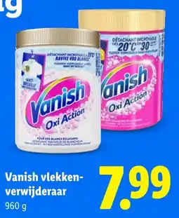 Lidl Vanish Vlekkenverwijderaar aanbieding