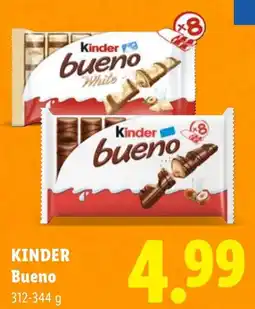 Lidl Kinder Bueno aanbieding