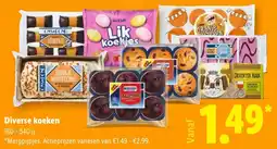 Lidl Diverse koeken aanbieding