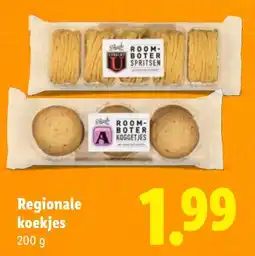 Lidl Regionale koekjes aanbieding