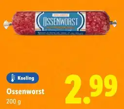 Lidl Ossenworst aanbieding