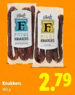 Lidl Knakkers aanbieding