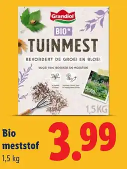 Lidl Bio meststof aanbieding