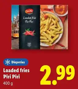 Lidl Loaded fries Pin Pini aanbieding