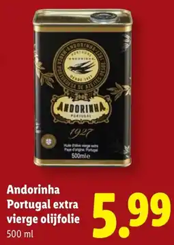 Lidl Andorinha Portugal extra vierge olijfolie aanbieding