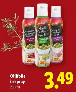 Lidl Olijfolie in spray aanbieding