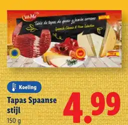 Lidl Tapas Spaanse stijl aanbieding