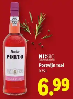 Lidl Portwijn Rosé aanbieding