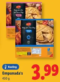 Lidl Empanada's aanbieding
