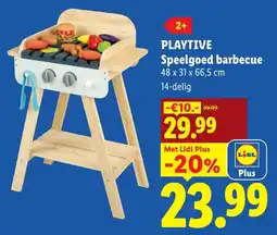 Lidl Playtive Speelgoed Barbecue aanbieding